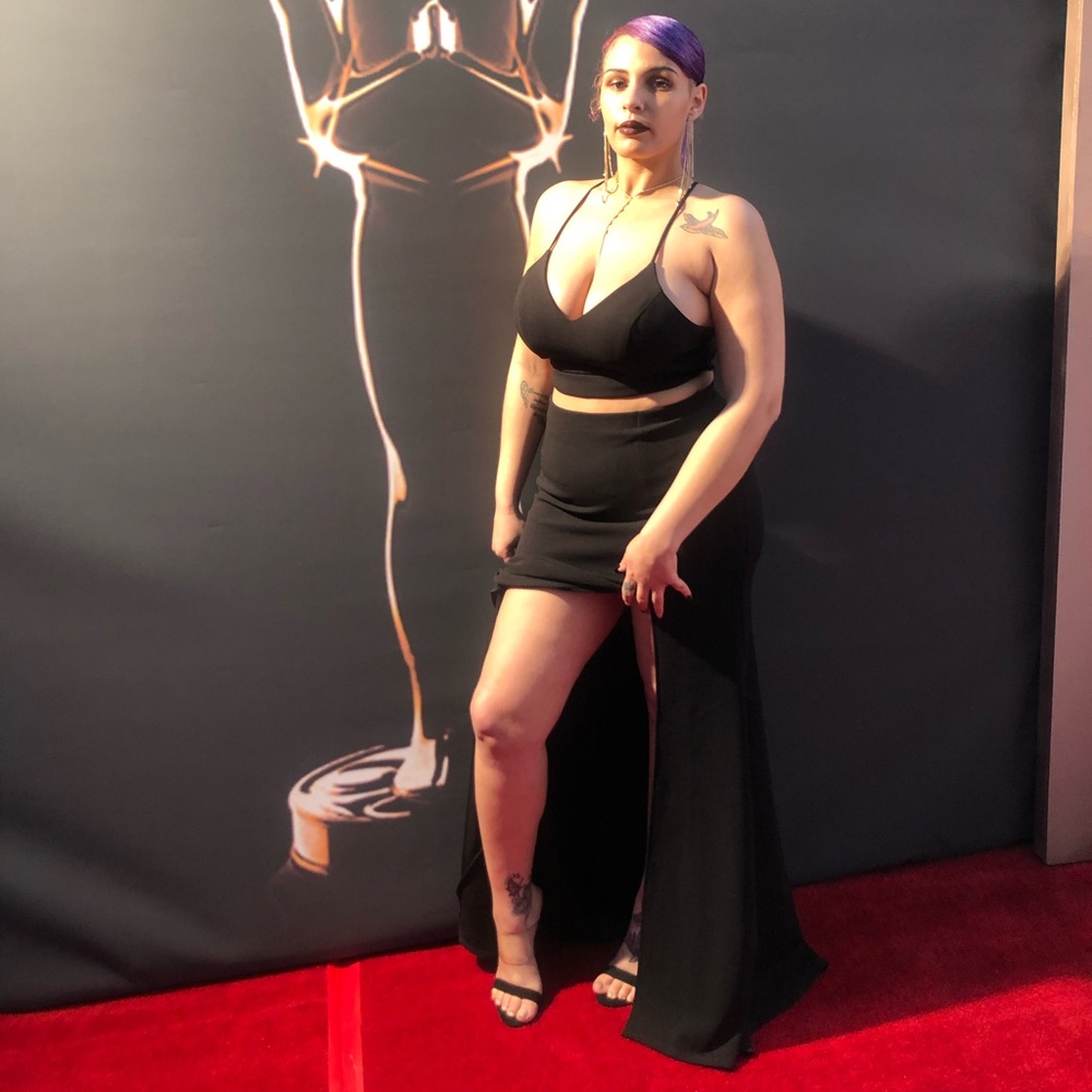 Sexy comfortable 2 piece dress